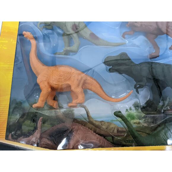 Plastic Dinosaur Figures - 6 Pack - Picture 2 of 6
